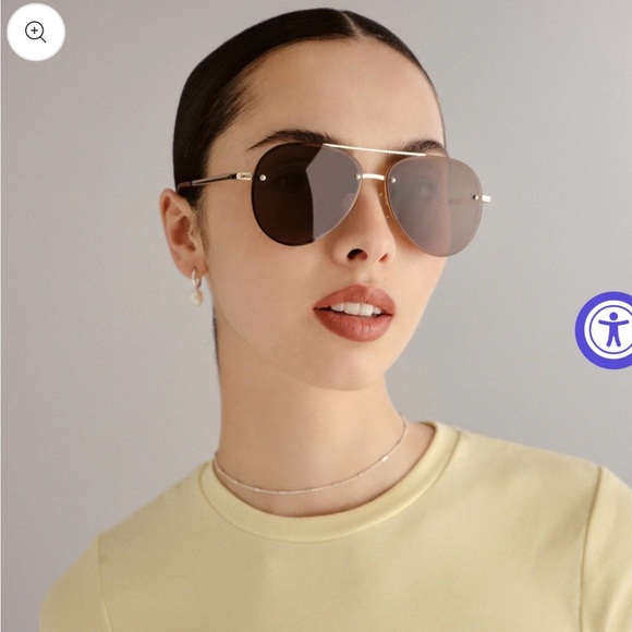 Aire Mirzam Aviator Sunglasses in Brown main image 4